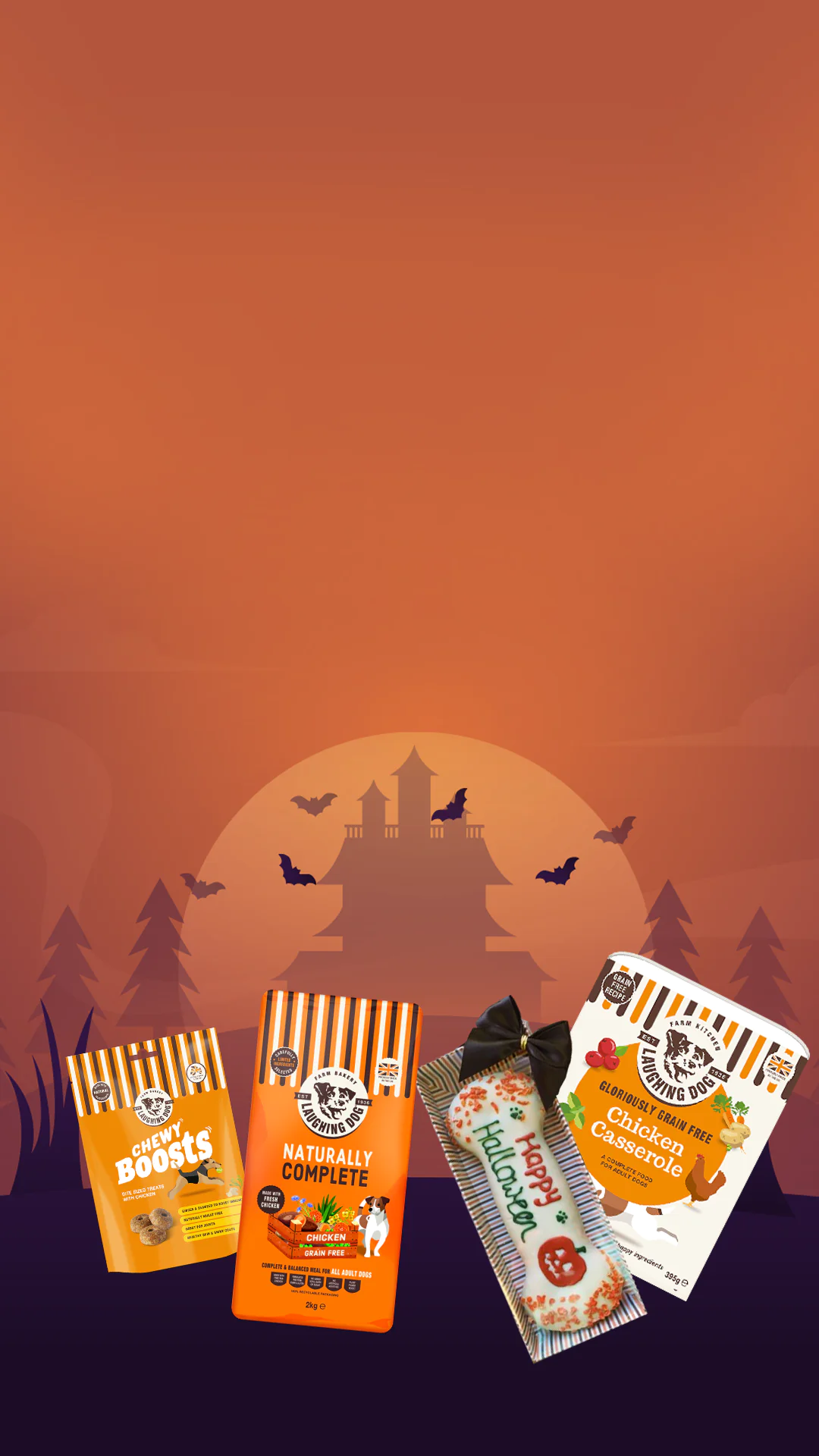 Halloween Mobile | Laughing Dog Food