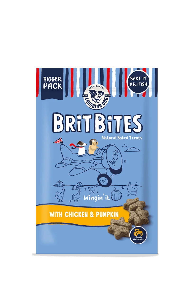 britbites chicken pumpkin | Laughing Dog Food